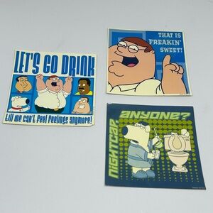 Y2K Family Guy Stickers